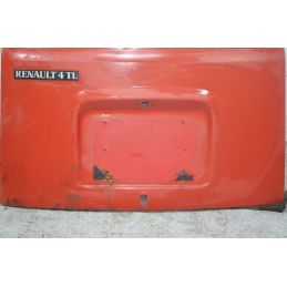 Portellone bagagliaio posteriore Renault 4 Dal 1978 al 1992 Rosso  1718281027362