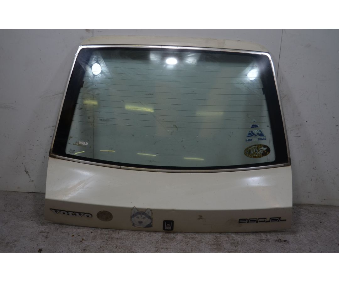 Portellone bagagliaio posteriore Volvo 360 GL Dal 1985 al 1990 Bianco  1718350566860