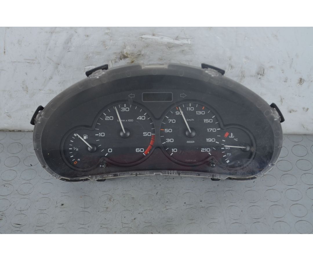 Strumentazione contachilometri completa Peugeot 206 Dal 1998 al 2012 Cod 9651740080  1718360605641