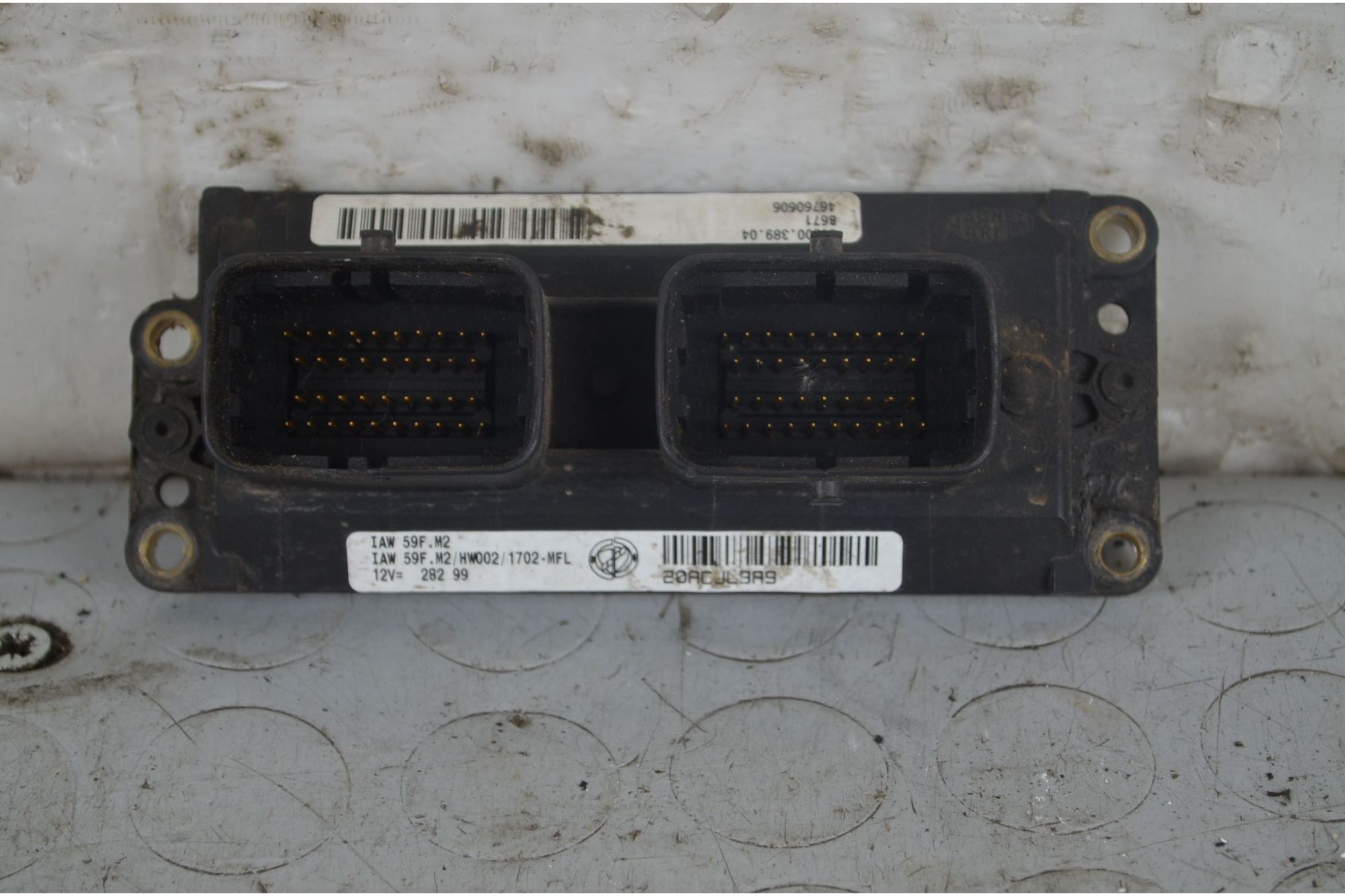 Centralina ECU Fiat Punto dal 1999 al 2011 Cod 46760606  1718708095875