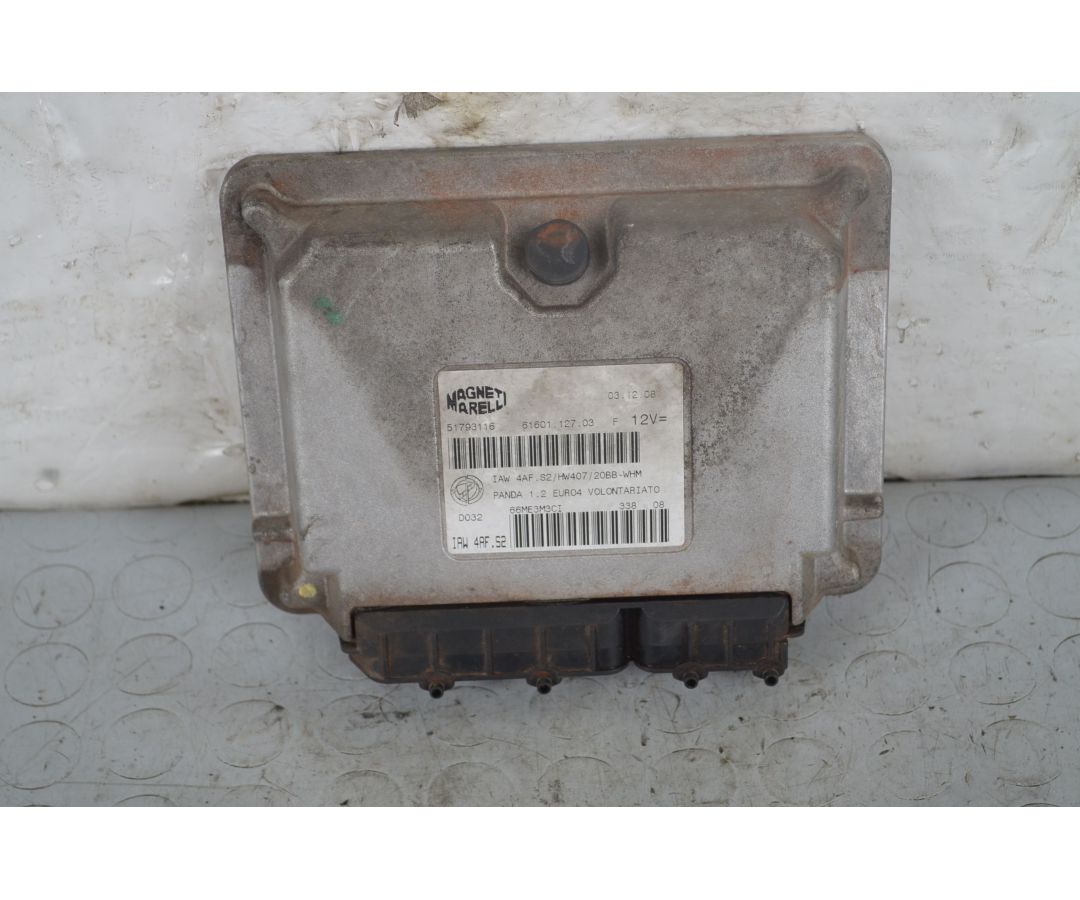 Centralina ECU Fiat Panda Dal 2003 al 2012 Cod 51793116  1718716206591