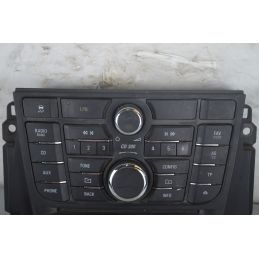 Blocco Comandi Autoradio + Comandi Clima Opel Astra J dal 2009 al 2020 Cod 13360090  1718720854740