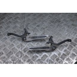 Coppia pedane Pedalini poggiapiedi Passeggero Honda Jazz 250 dal 2001 al 2006  1718881001564