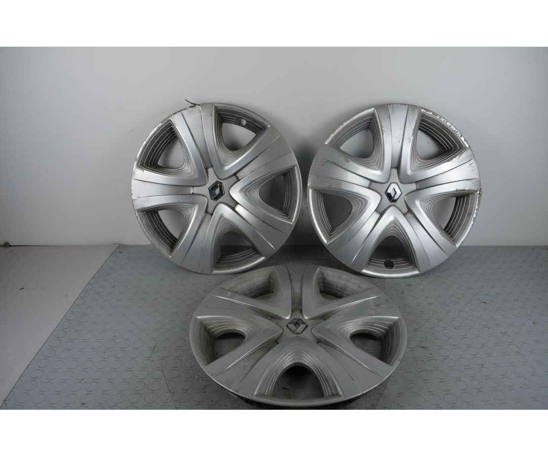 Set di 3 borchie Renault Laguna R16 Dal 2007 al 2015 Cod 5747/6  1718964020222