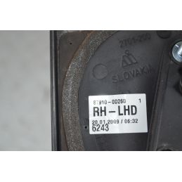 Specchietto retrovisore esterno DX Toyota Yaris dal 2005 al 2011 Cod 879100D260  1719216262889