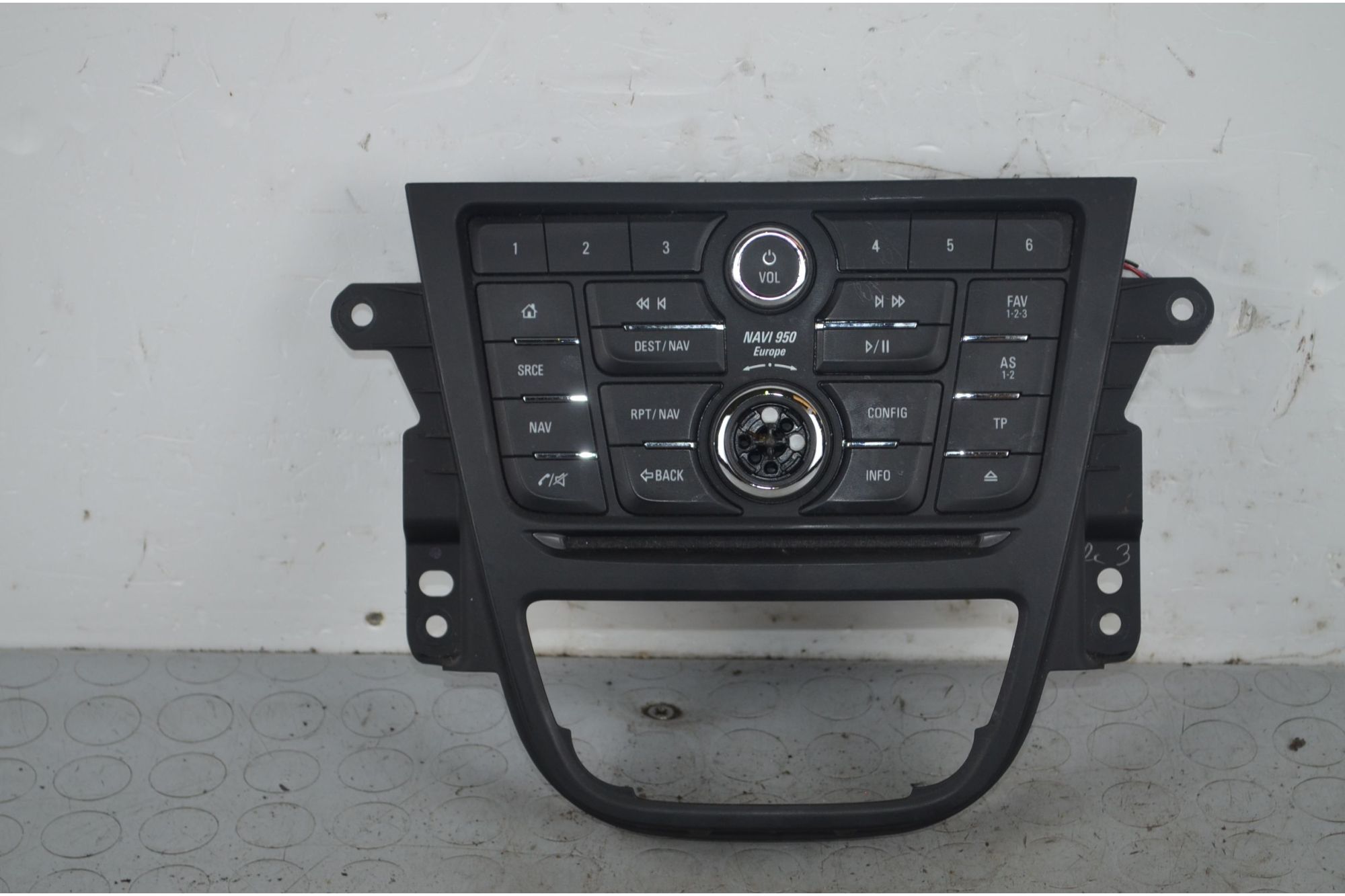 Pulsantiera centrale autoradio Opel Mokka Dal 2012 al 2019 Cod 95352486  1719221249776