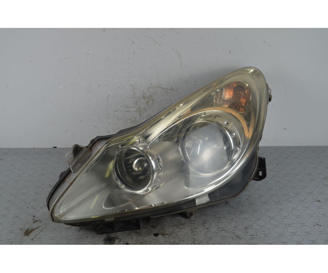 Faro fanale anteriore SX Opel Corsa D Dal 2006 al 2010 Cod 13186381  1719474426351