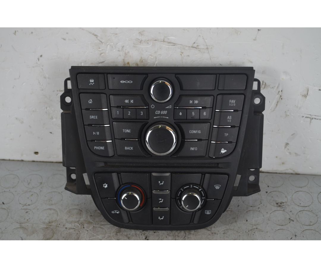 Pulsantiera Autoradio + Controllo Comando Clima Opel Meriva B dal 2010 al 2017 Cod 13409864  1719571099786