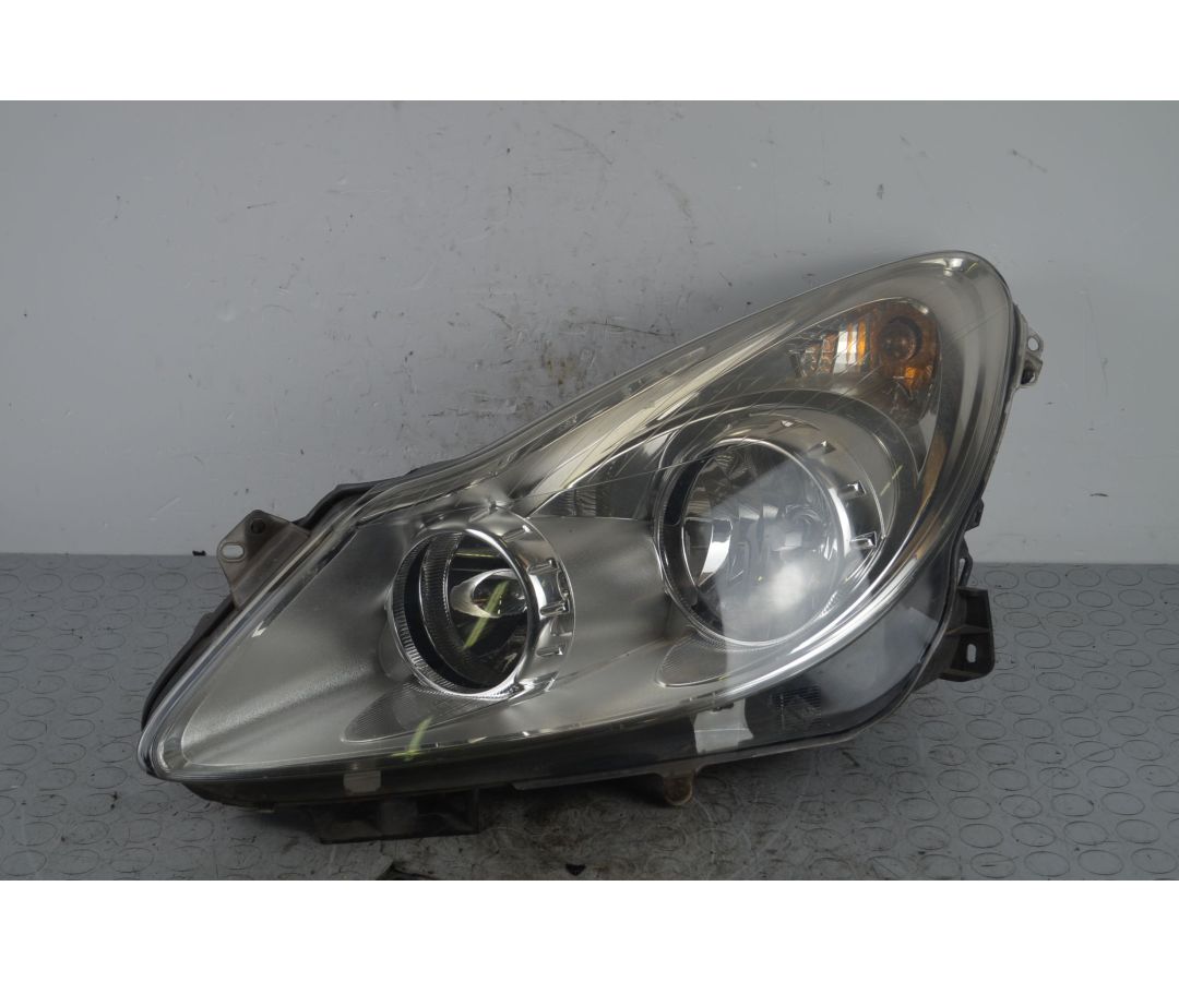 Faro Fanale anteriore SX Opel Corsa D dal 2006 al 2010 Cod 13186381  1719991504952