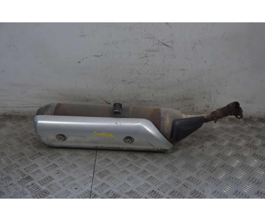 Marmitta Terminale Di Scarico Suzuki Sixteen 125 / 150 Dal 2007 al 2014  1720776947833