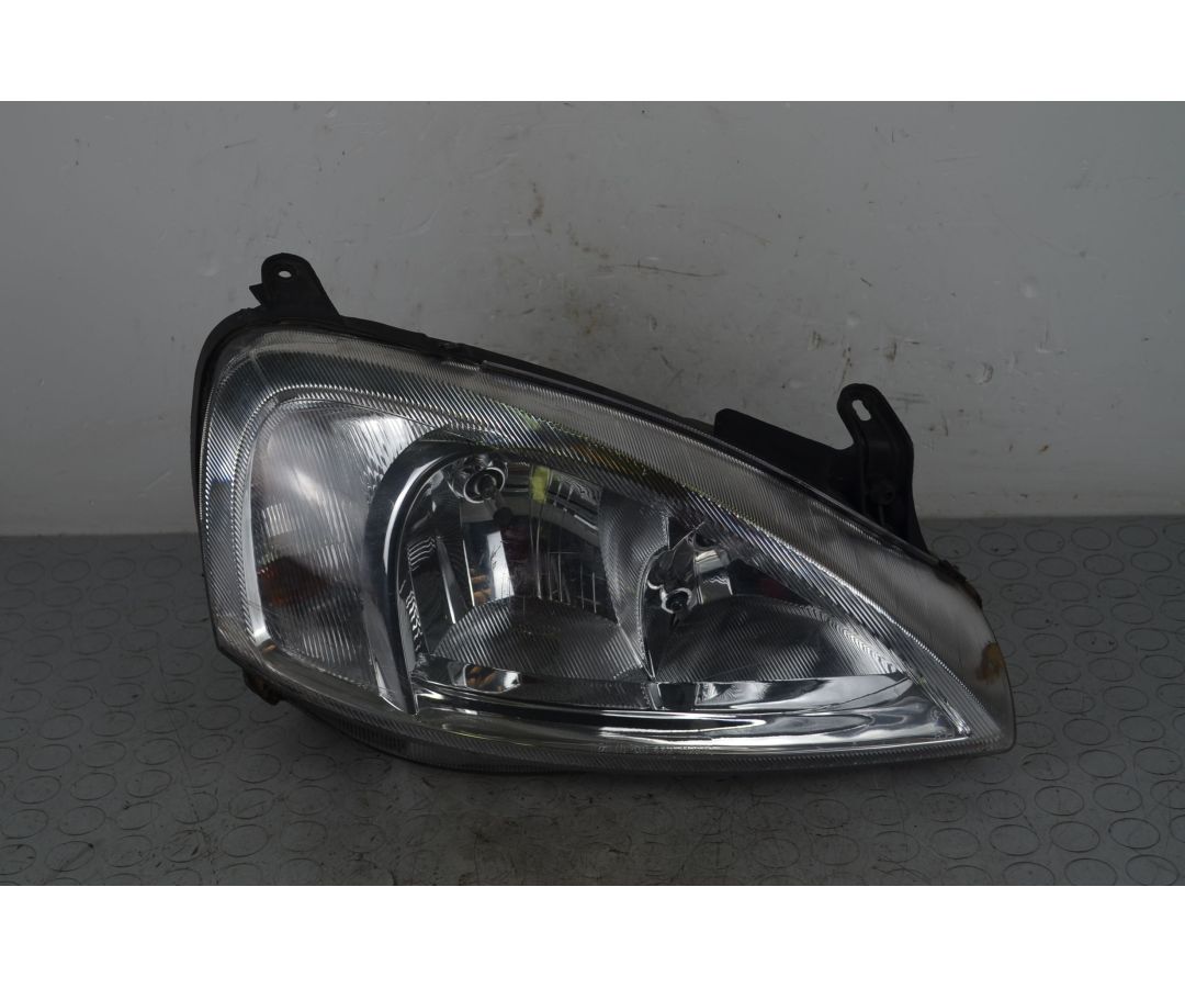 Faro anteriore DX Opel Corsa C Dal 2000 al 2006 Cod 93173252  1721114221066