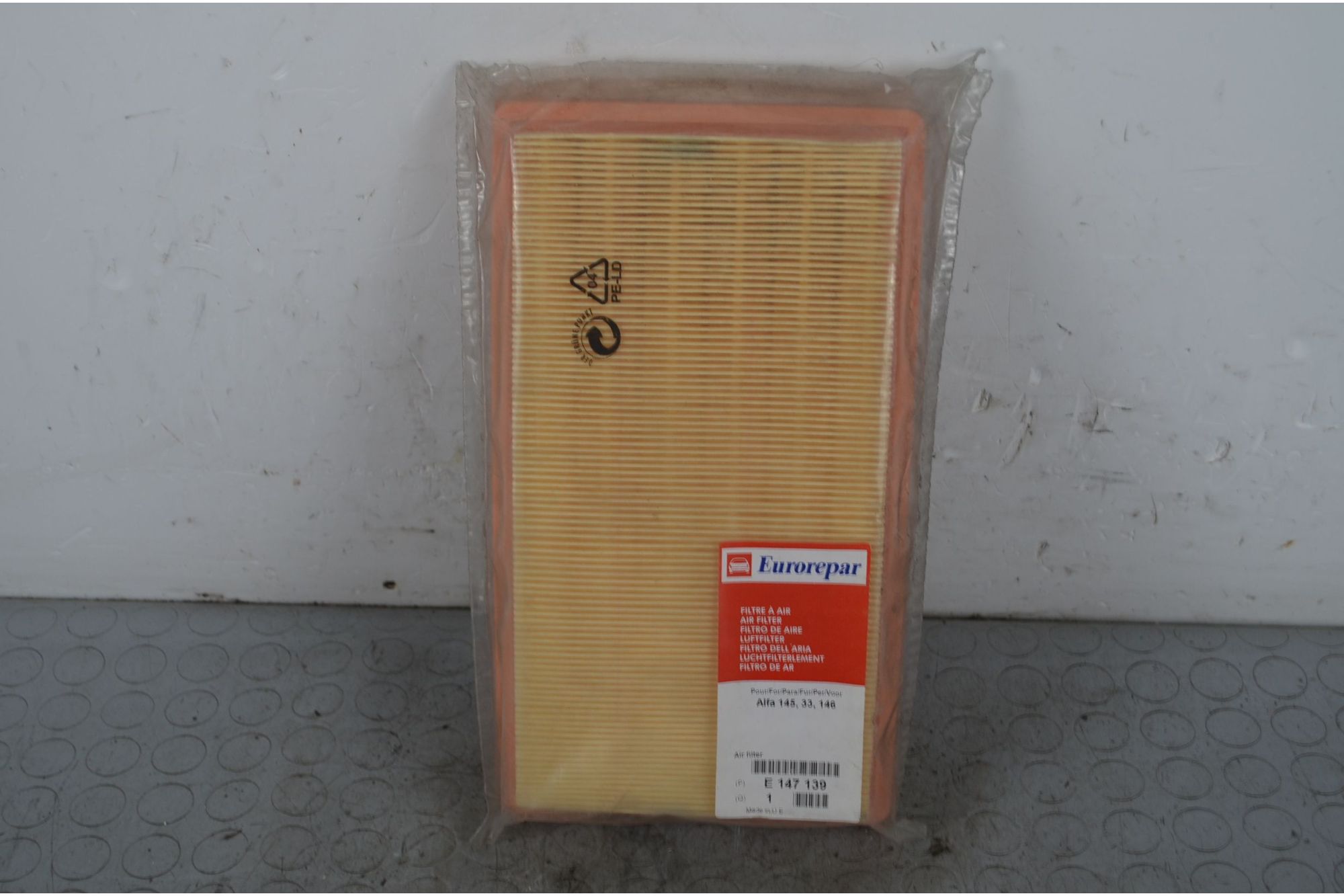 Filtro Aria Alfa Romeo 145 dal 1994 al 1999 Cod E147139  1721915607342