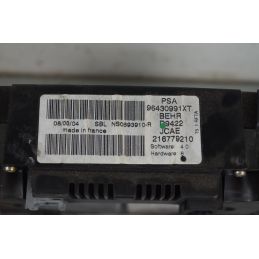 Controllo comando clima Peugeot 307 Dal 2001 al 2009 COD 96430991XT  1722947470805