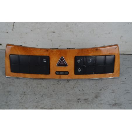 Pulsantiera Multifunzione Centrale Mercedes CLK W209  dal 2002 al 2010 Cod A2096890031  1723106638241