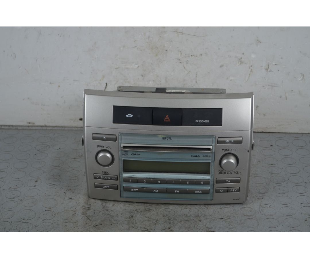 Autoradio Toyota Corolla Verso Dal 2004 al 2009 Cod 86120-0F030  1723468059227