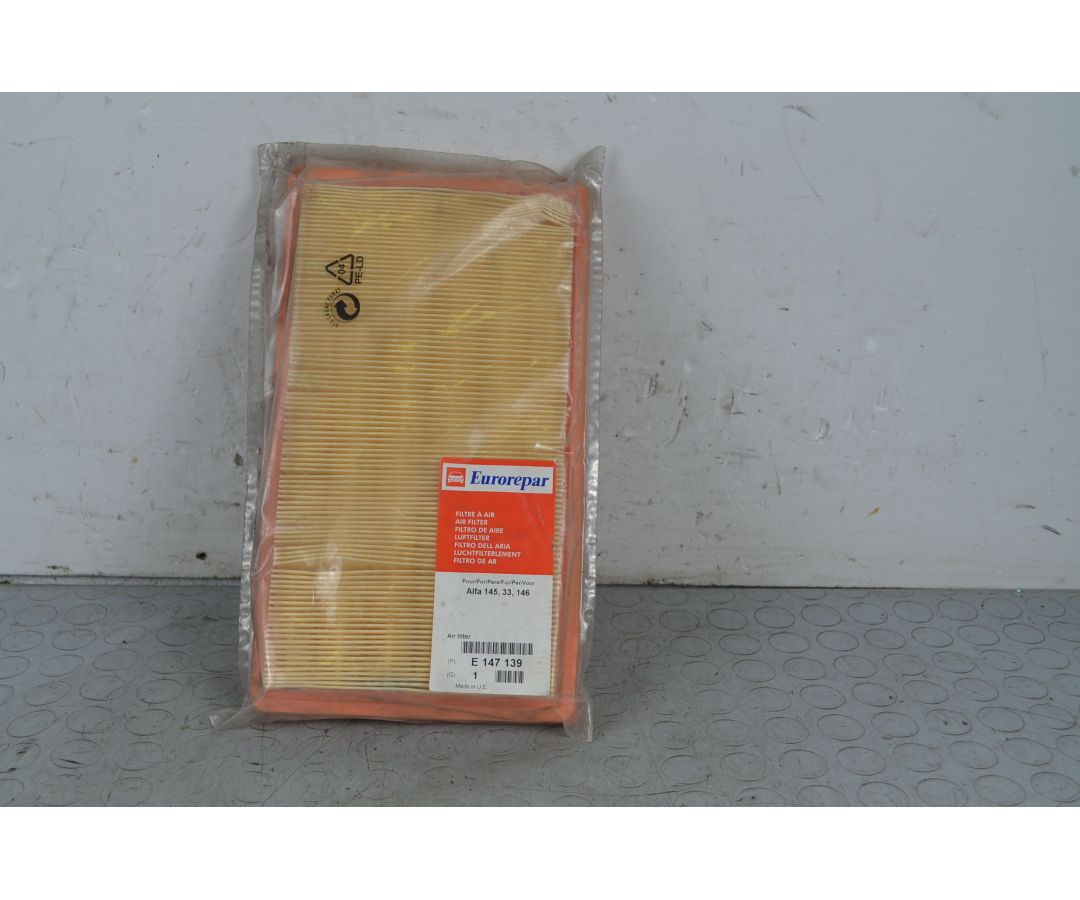 Filtro Aria Abitacolo Alfa Romeo 145 dal 1994 al 2001 Cod E147139  1725010331805