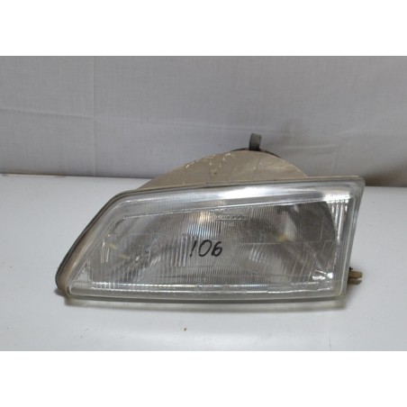 Faro anteriore SX Peugeot 106 dal 1991 al 1996 cod 0247444  2411111179048