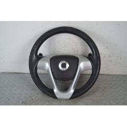 Volante in pelle con palette cambio Smart ForTwo W451 Dal 2007 al 2015 Cod A4514600118C74U  1725353654586