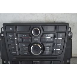 Blocco Comandi Autoradio + Comandi Clima Opel Astra J dal 2009 al 2020 Cod 13362778  1725360091442