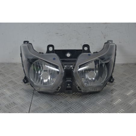 Faro Fanale Anteriore Yamaha X-Max Xmax 125 / 250 / 300 / 400 ABS Dal 2014 al 2019 VETRO DANNEGGIATO VEDERE FOTO  1725439706734