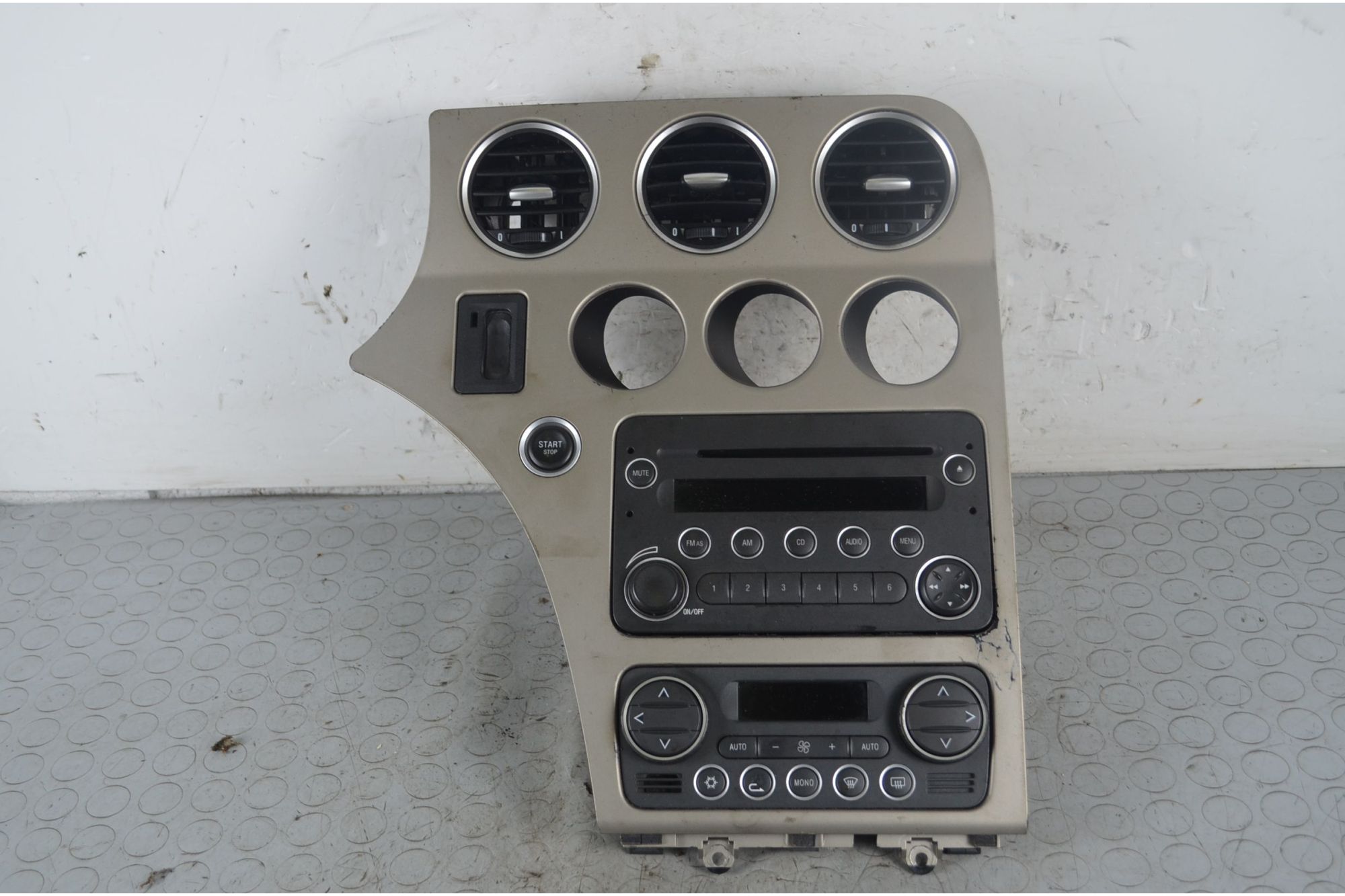 Autoradio + Comando clima Alfa Romeo 159 Dal 2005 al 2011 Cod 7646302316  1726645722945