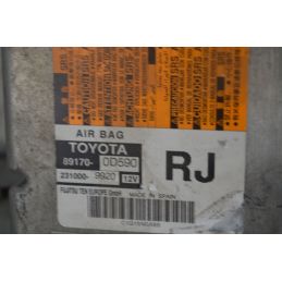 Centralina Air bag Toyota Dal 2011 al 2019 Cod 89170-0D590  1727249424303