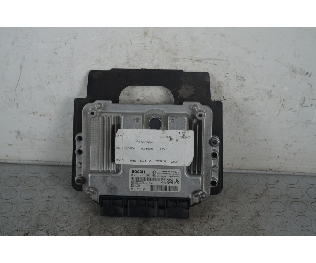 Centralina ECU Peugeot 307 Dal 2001 al 2009 Cod 0281011863  1727957161187