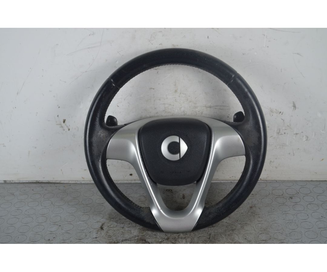 Volante con palette Smart ForTwo W451 Dal 2007 al 2015 Cod A4514600218C72U  1728460750165