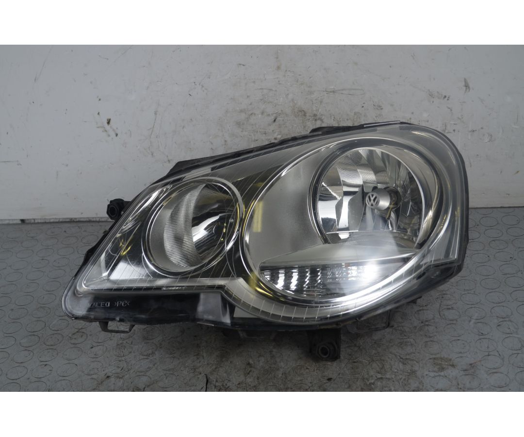 Faro anteriore SX Volkswagen Polo 9n 3P Dal 2005 al 2009 Cod 6Q1941007AR  1728542024900