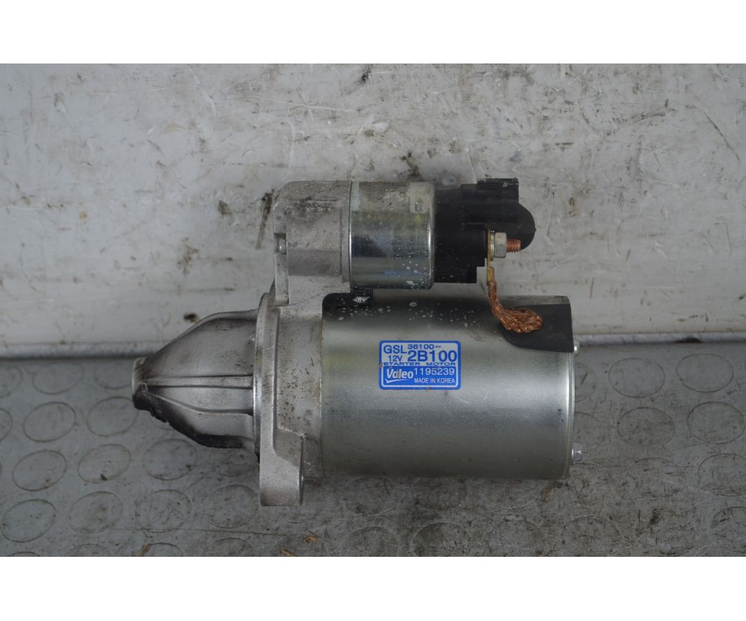 Motorino Avviamento Hyundai i30 Dal 2011 al 2016 Cod 36100-2B100  1728636376083