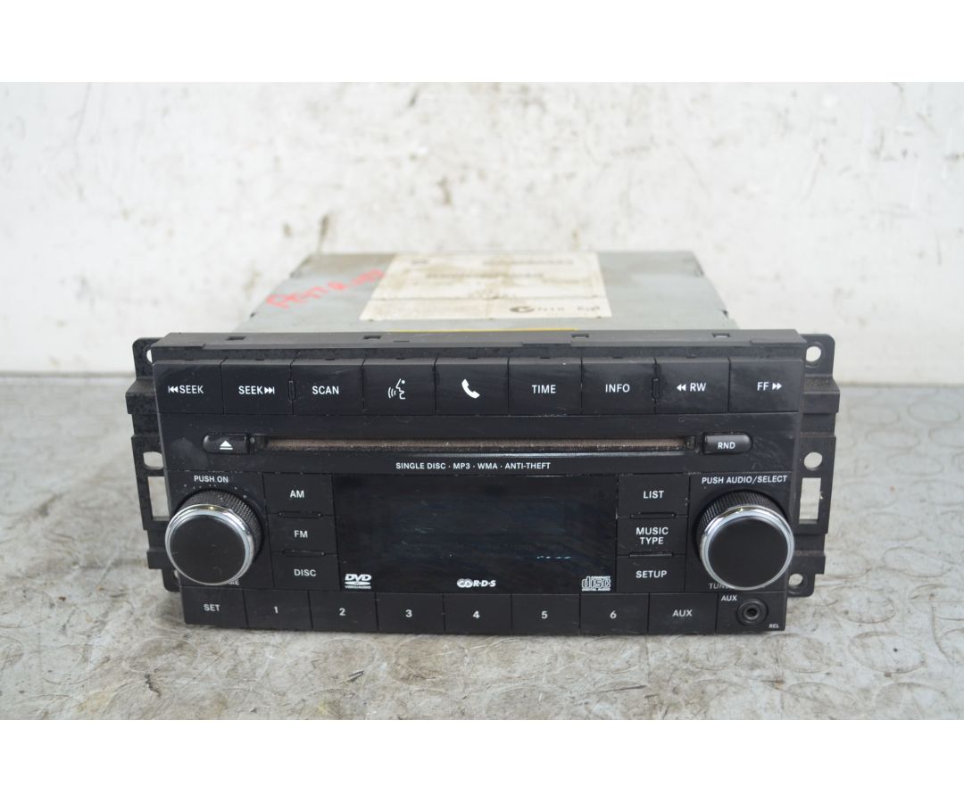 Autoradio Jeep Patriot Dal 2007 al 2011 Cod 031361  1728650398887