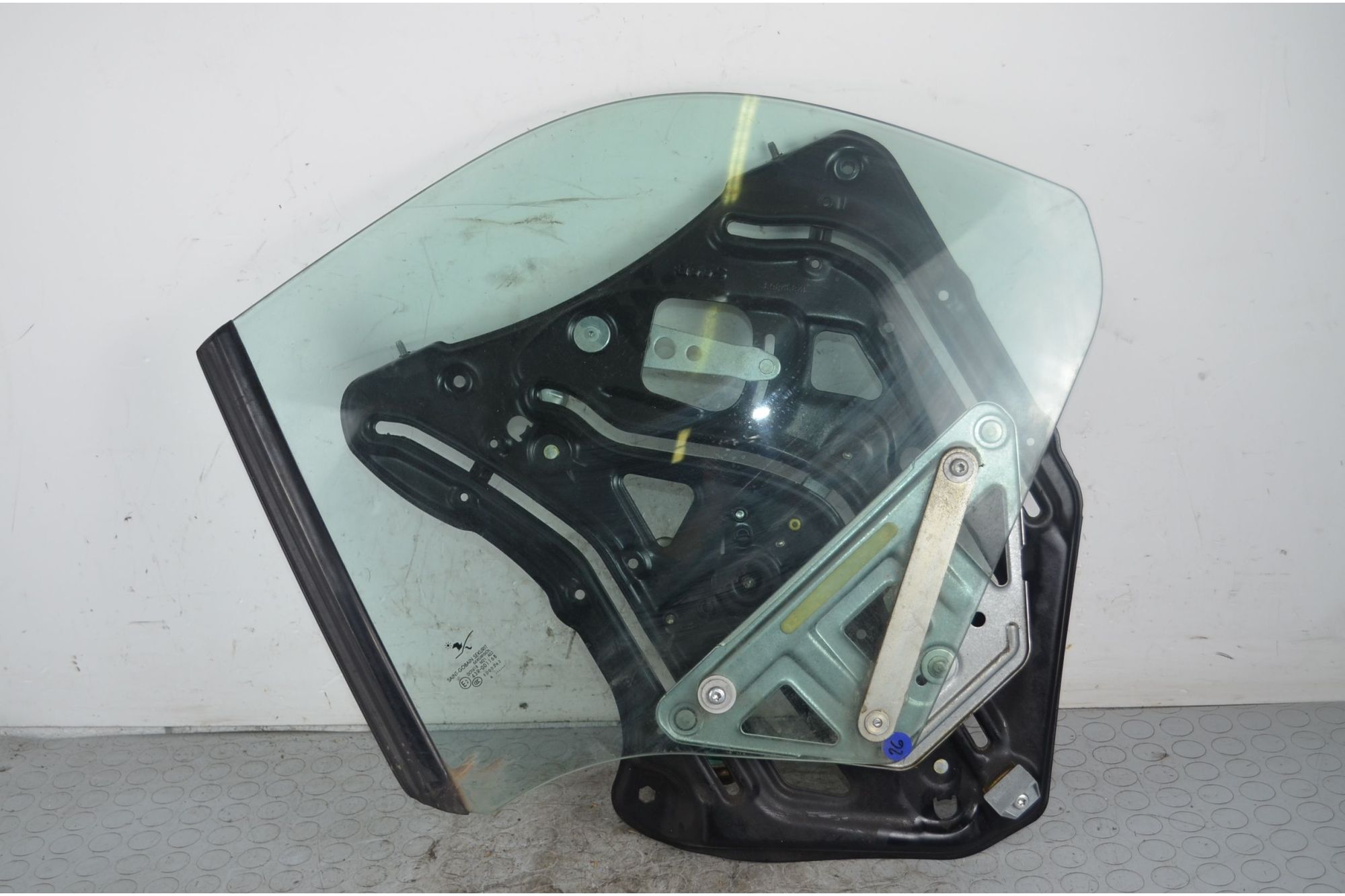 Vetro e macchinetta alzacristallo posteriore SX Saab 9.3 Cabrio Dal 2002 al 2014 Cod 12830391  1728895729859