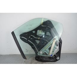 Vetro e macchinetta alzacristallo posteriore SX Saab 9.3 Cabrio Dal 2002 al 2014 Cod 12830391  1728895729859