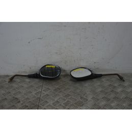 Coppia Specchietti Retrovisori Aprilia Sportcity 125 / 200 / 300 dal 2004 al 2008  1729168533418