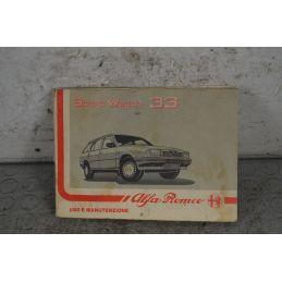 Libretto Uso e Manutenzioni Alfa Romeo 33 Station Dal 1983 al 1995  1729233922017