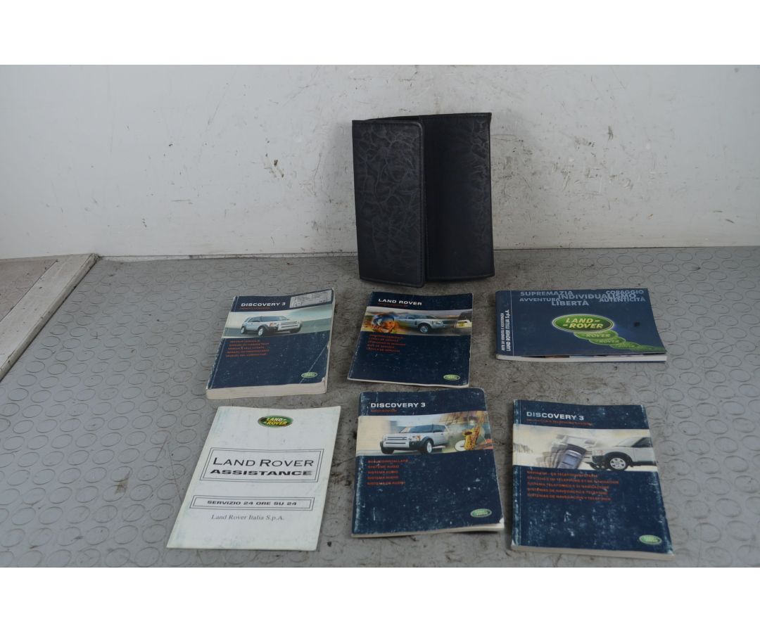 Libretti Uso e Manutenzione Land Rover Discovery III Dal 2004 al 2009  1729670136077