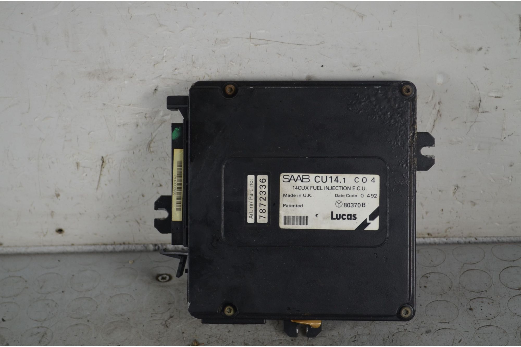 Centralina ECU Saab 900 Dal 1979 al 1993 Cod 7872336  1730189901988