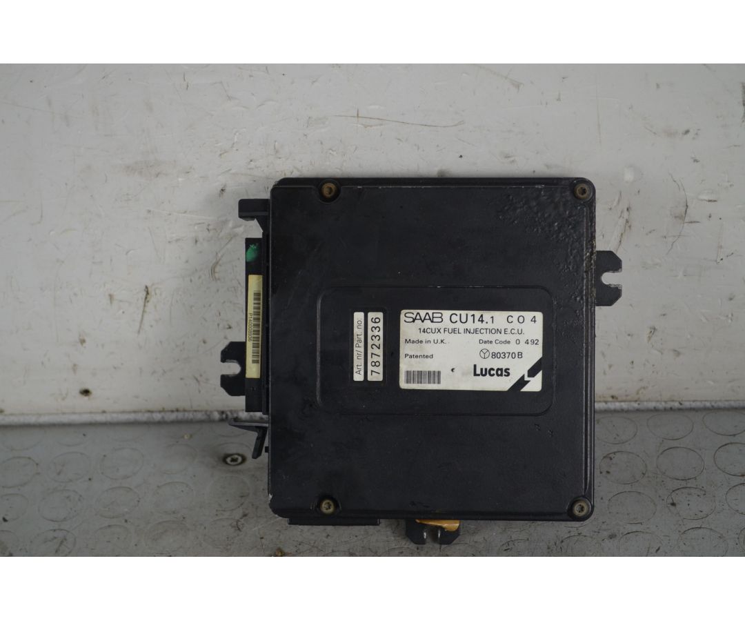 Centralina ECU Saab 900 Dal 1979 al 1993 Cod 7872336  1730189901988