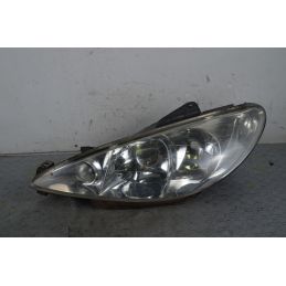 Faro Anteriore SX Peugeot 206 Dal 1998 al 2009 Cod 6204S7  1730369523528