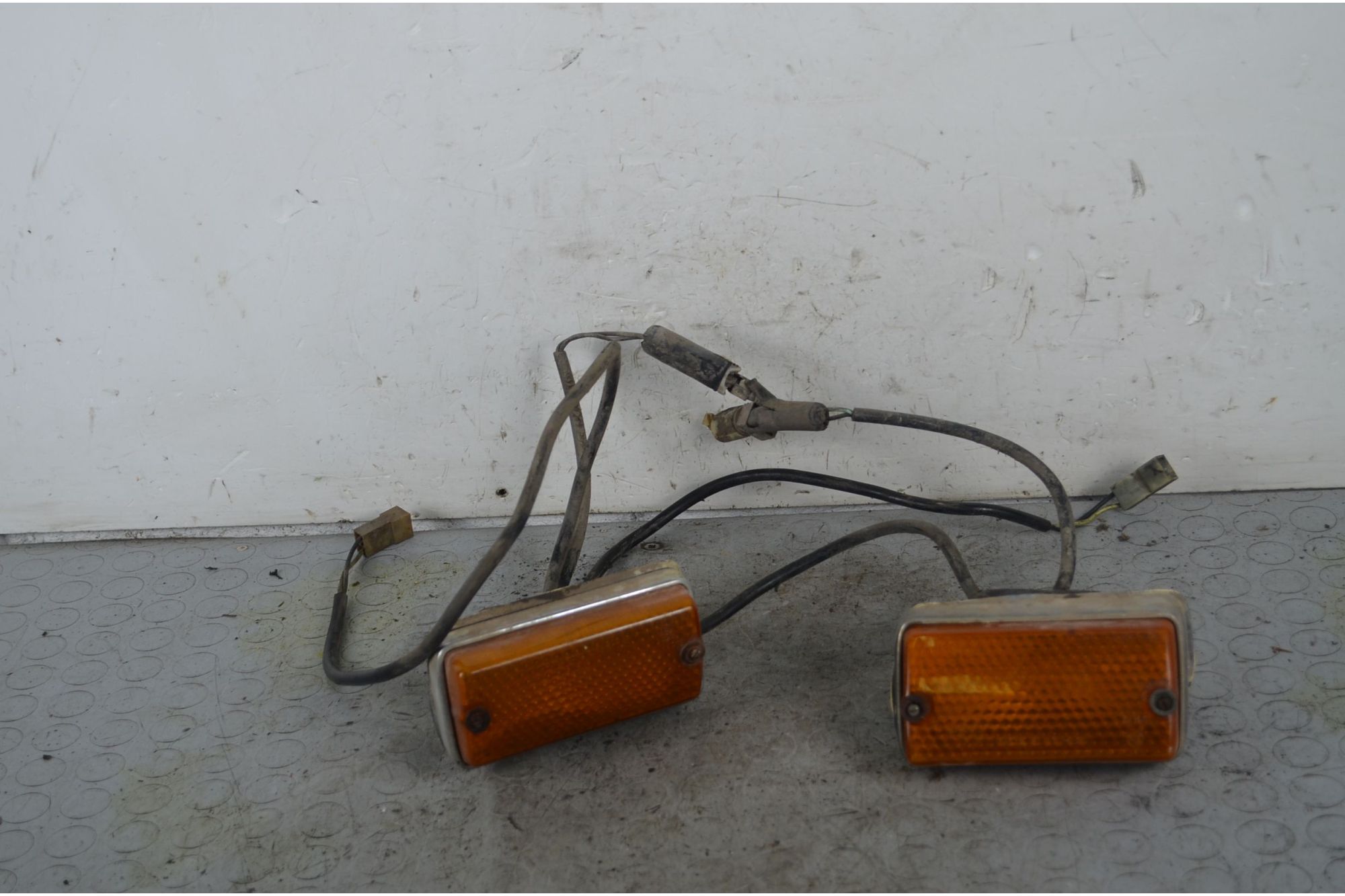 Coppia Fanalini Frecce Anteriori DX e SX Autobianchi A112 Dal 1969 al 1973  1730805067432