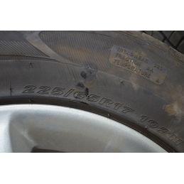 Treno completo cerchi e gomme Suzuki Gran Vitara Dal 2005 al 2012 misura 225/65 R17  1731057378574