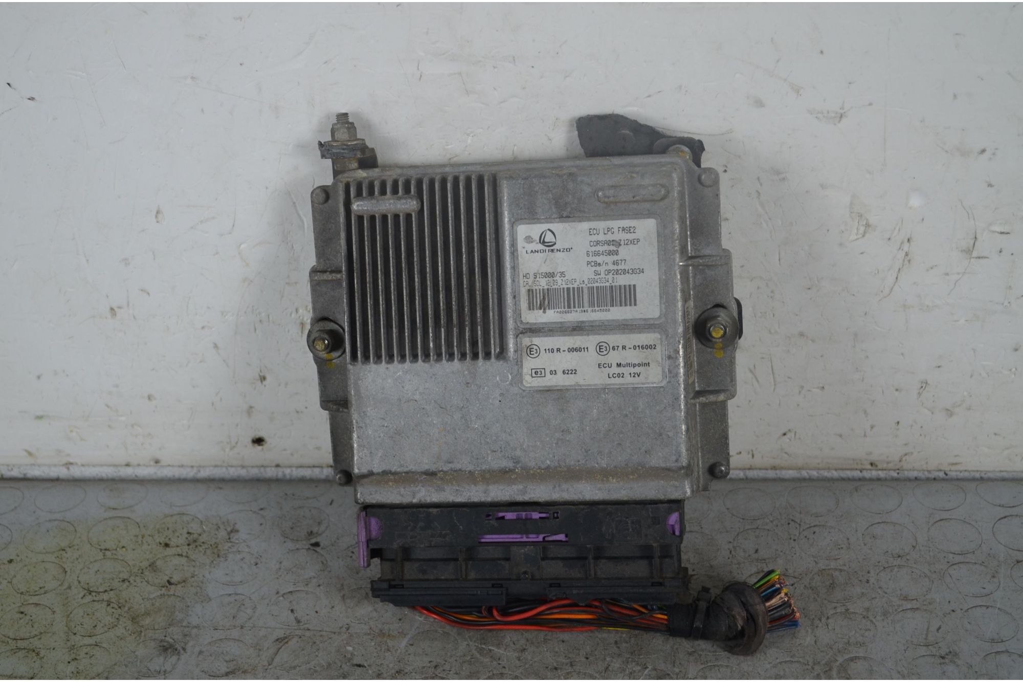 Centralina ECU Fiat Punto Evo Dal 2009 al 2012 Cod 110R-006011  1731661368206