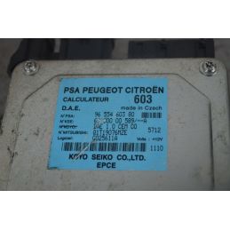 Centralina Servosterzo Peugeot 1007 Dal 2005 al 2010 Cod 9655460380  1731676910032