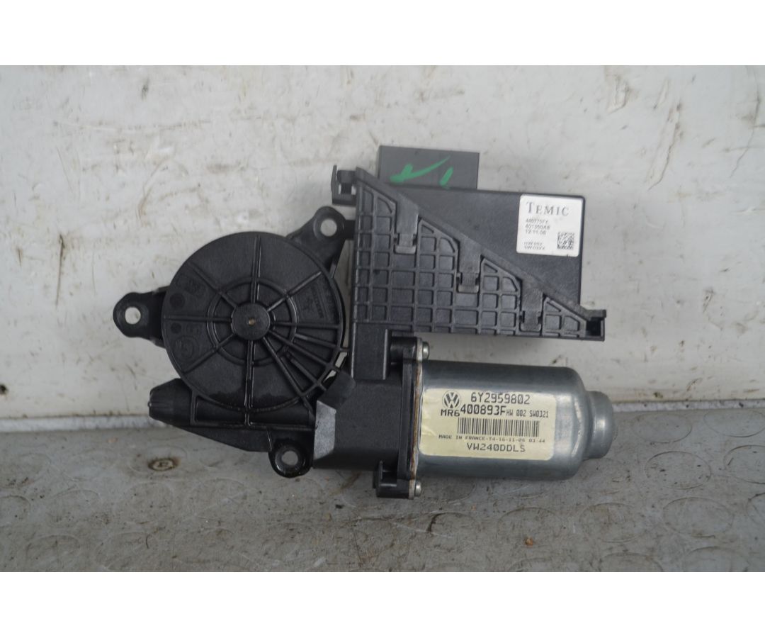 Motorino Alzavetri Porta Anteriore SX Skoda Fabia  Dal 2007 al 2014 Cod 6Y2959802SK6  1731922630059