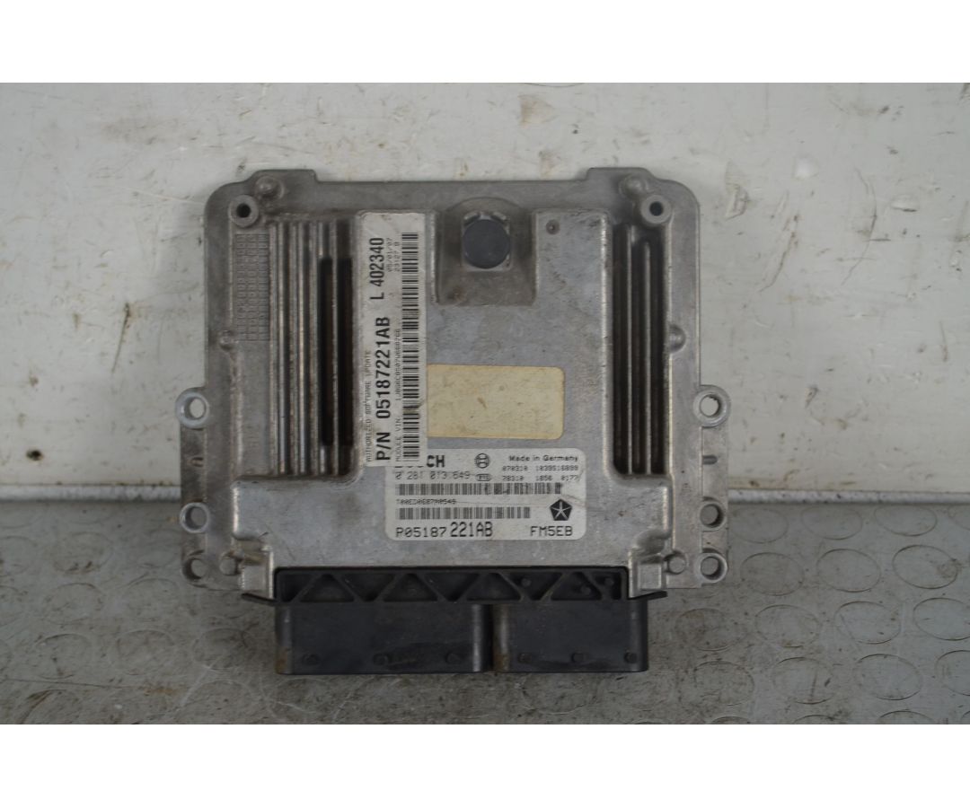 Centralina ECU Jeep Cherokee Dal 2002 al 2007 Cod 0281013649  1732089614210