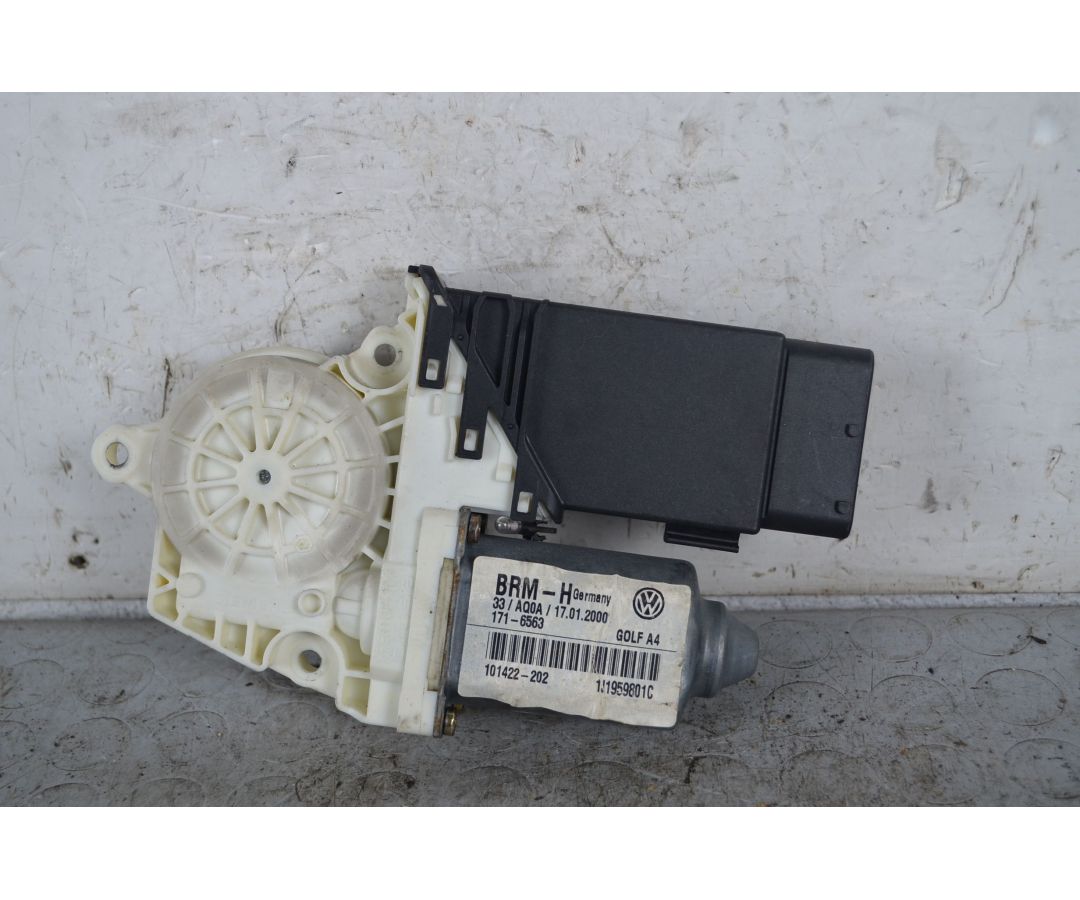 Motorino Alzacristalli Anteriore SX Volkswagen Golf IV Dal 1997 al 2007 Cod 1J4959801C  1732267140852