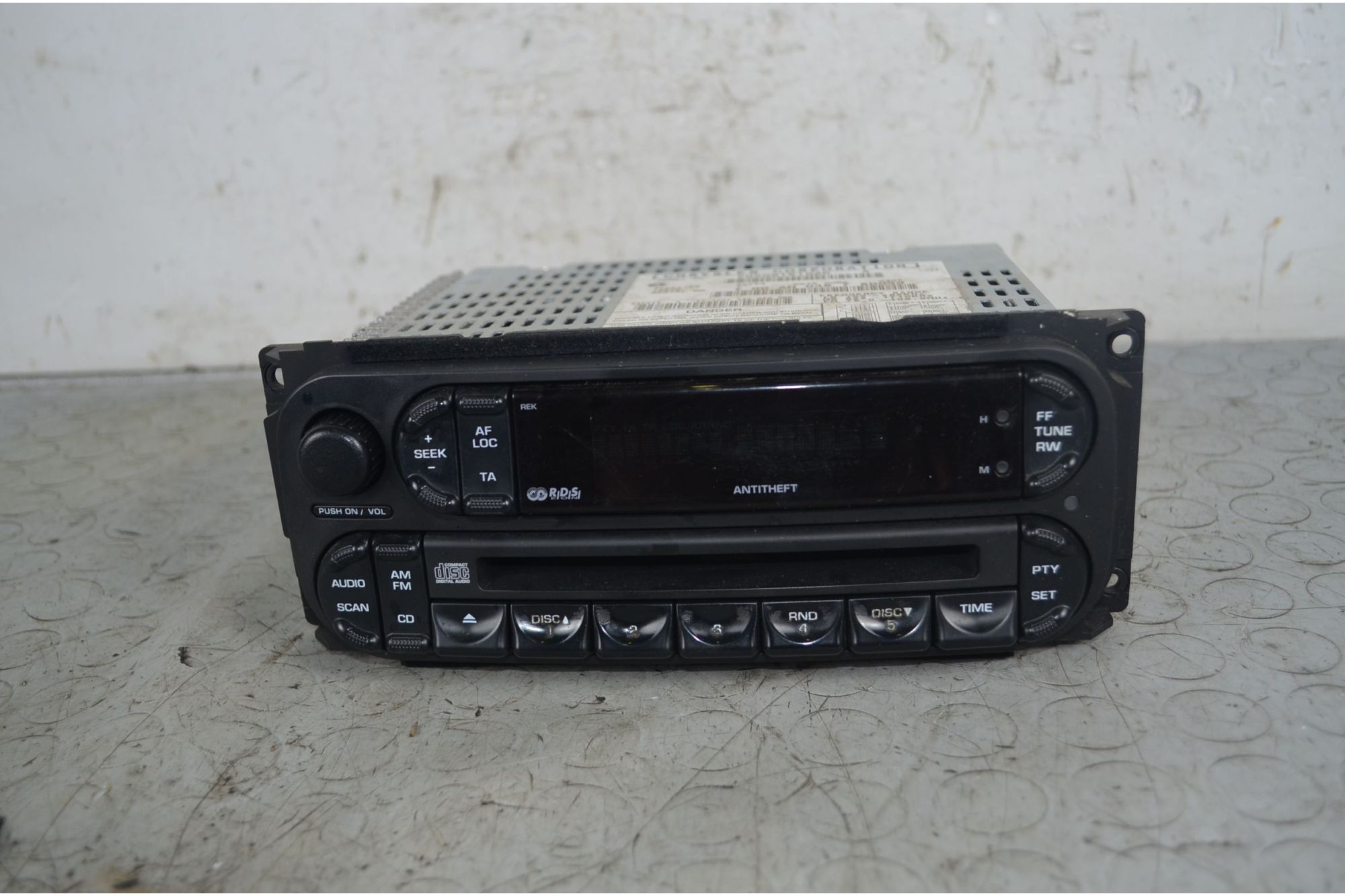 Autoradio Jeep Cherokee Dal 2001 al 2004 Cod P05091610AD  1732803594668