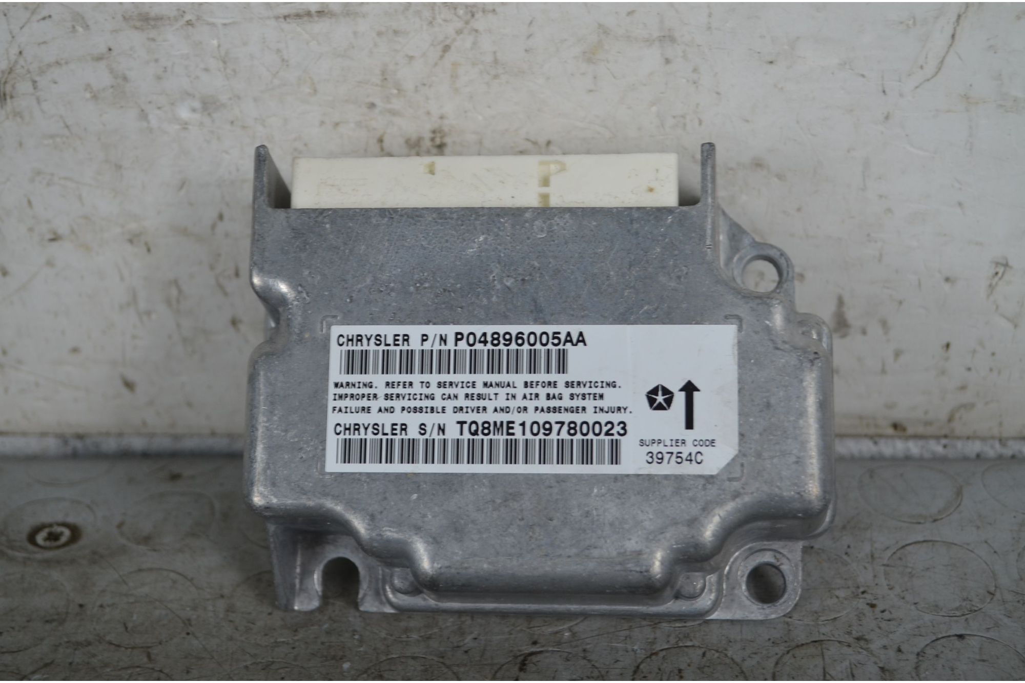 Centralina airbag Jeep Cherokee Dal 2001 al 2004 Cod P04896005AA  1733241354319