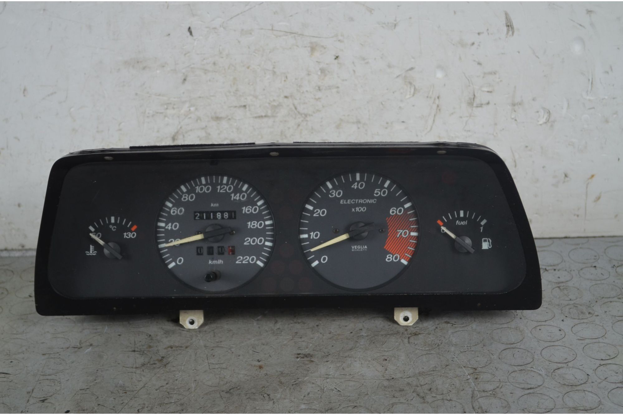 Strumentazione Contachilometri Completa Fiat Croma Dal 1985 al 1996 Cod 46428976  1733300733666