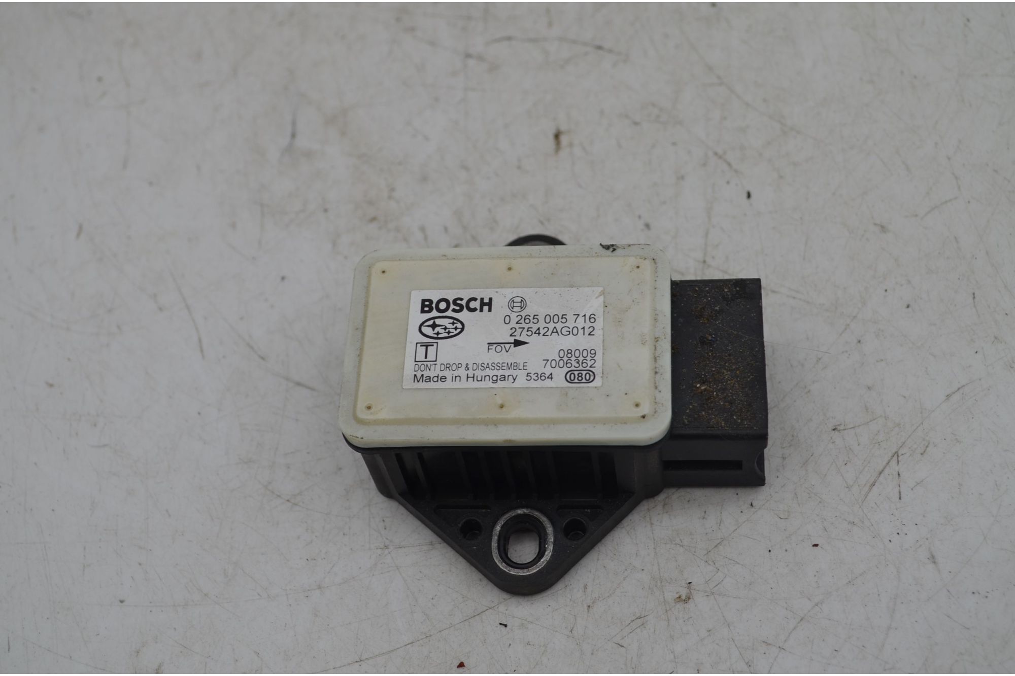 Sensore antimbardata Subaru Legacy Dal 2003 al 2009 Cod 0265005716  1733496506372